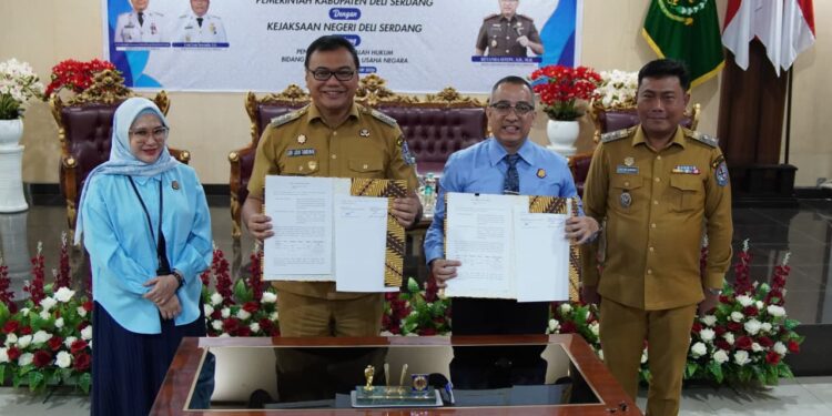 Pemkab Deli Serdang Gandeng Kejari Tangani Masalah Datun