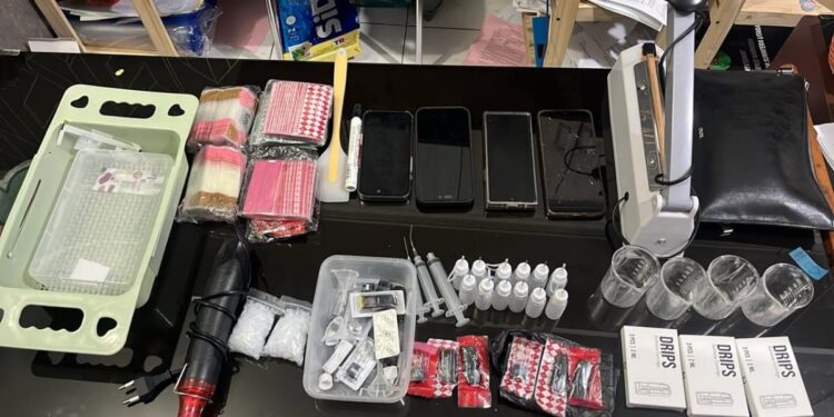 Liquid Vape Diduga Mengandung Narkotika, Polisi Amankan Empat Orang di Sumut