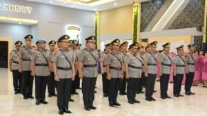 Kapolda Sumut Pimpin Sertijab dan Pengukuhan PJU serta Kapolres Jajaran