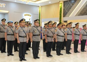 Kapolda Sumut Pimpin Sertijab dan Pengukuhan PJU serta Kapolres Jajaran