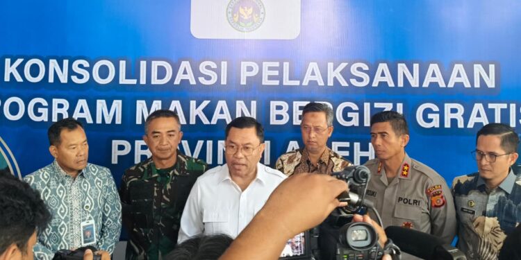 BGN menggelar rapat konsolidasi Program Makan Bergizi Gratis di Banda Aceh