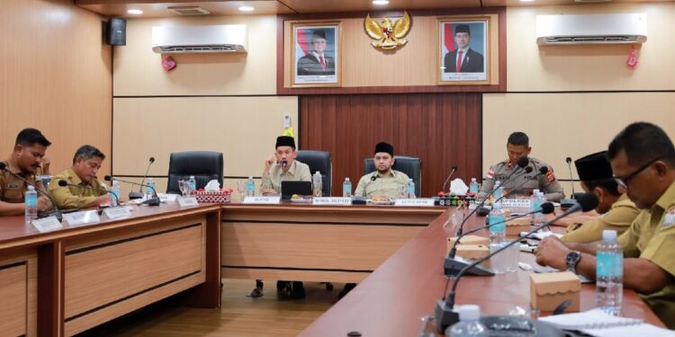 Bupati Aceh Barat Bentuk Satgas Optimalisasi PAD 2026