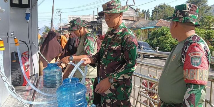 TNI AD kerahkan Mobil RO di Aceh Tengah Atasi Krisis Air Bersih Pasca Bencana