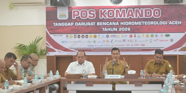 Sekda Aceh Dorong Percepatan Pemanfaatan Kayu Hanyutan Pascabanjir