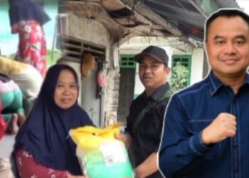 Ketua PWI Sumut Farianda Sinik mengapresiasi aksi kemanusiaan jurnalis TubinNews membantu korban banjir Deli Serdang