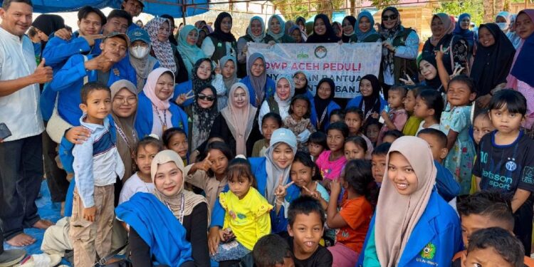 DWP Aceh Salurkan Bantuan Pemulihan Pascabencana dan Tinjau Sekolah Terdampak di Aceh Timur