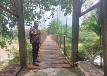 Jembatan Gantung Panton Reu Selesai Dikerjakan PUPR Aceh Barat