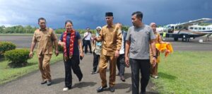Sekda Simeulue Hadiri Launching Penerbangan Perintis Perdana Susi Air