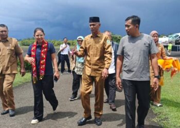 Sekda Simeulue Hadiri Launching Penerbangan Perintis Perdana Susi Air