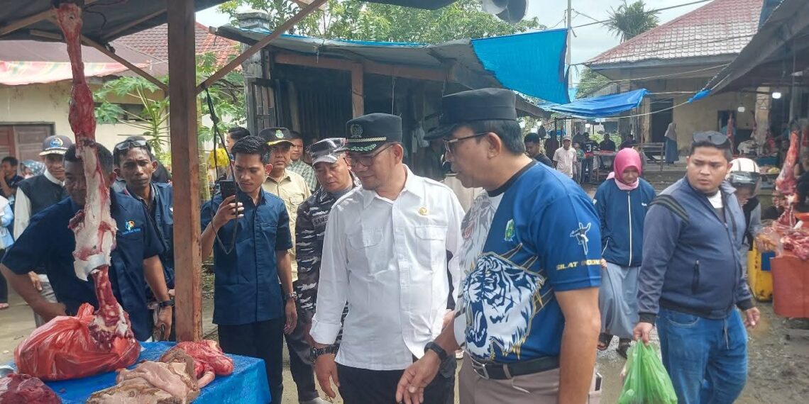 Bupati Simeulue Turun Lapangan Pastikan Ketersediaan Pangan Dan Kestabilan Harga Bahan Pokok Menjelang Ramadhan 