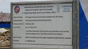 Dinas Cipta Karya Deli Serdang Beri Penjelasan Terkait Proyek 5,4 Milyar CV Bintang Jaya, Diduga Abaikan K3 dan Keterlambatan