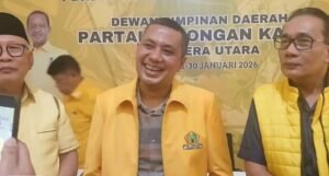 Andar Amin Harahap Resmi Pimpin Golkar Sumut 2025–2030, Terpilih Aklamasi di Musda XI