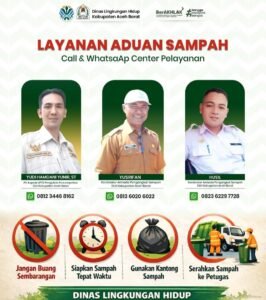 DLH Aceh Barat Terapkan Sistem Rute Tertib Armada