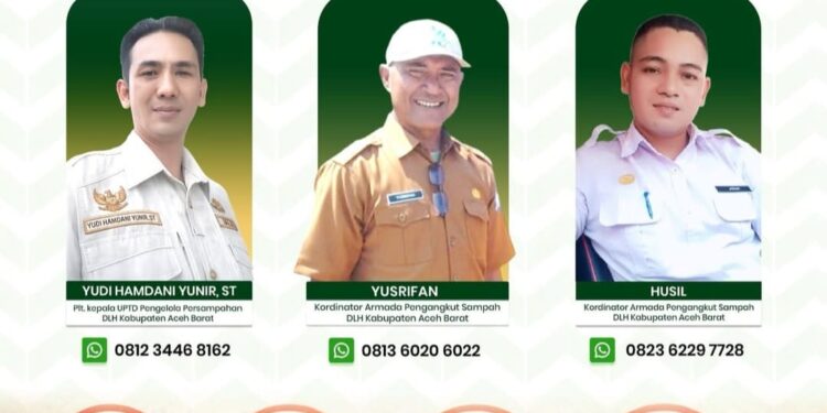 DLH Aceh Barat Terapkan Sistem Rute Tertib Armada