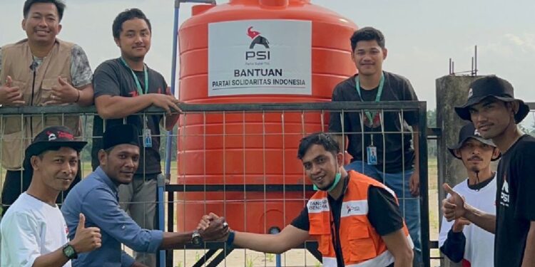 ‎Penuhi Kebutuhan Air Bersih, PSI Bangun 11 Sumur Bor di Wilayah Terdampak Bencana di Aceh  ‎