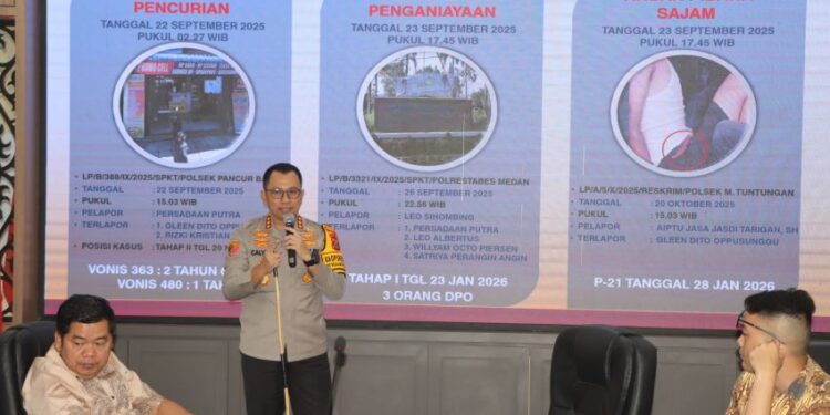 Kapolrestabes Medan Tegaskan Alur Hukum Narasi Korban Jadi Tersangka Berjalan Objektif