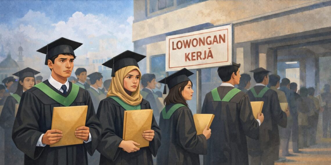 BPS Catat Lulusan Sarjana Jadi Penyumbang Pengangguran Tertinggi di Aceh