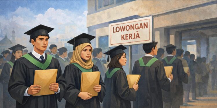 BPS Catat Lulusan Sarjana Jadi Penyumbang Pengangguran Tertinggi di Aceh