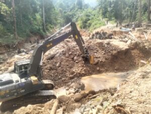 Satgas Gulbencal Kodam I/BB Rampungkan Pembangunan Jembatan Armco Titik IV di Sungai Sigiring-giring