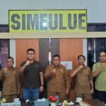 Kasat Reskrim Polres Simeulue memimpin rapat pembentukan Satgas pangan 2026