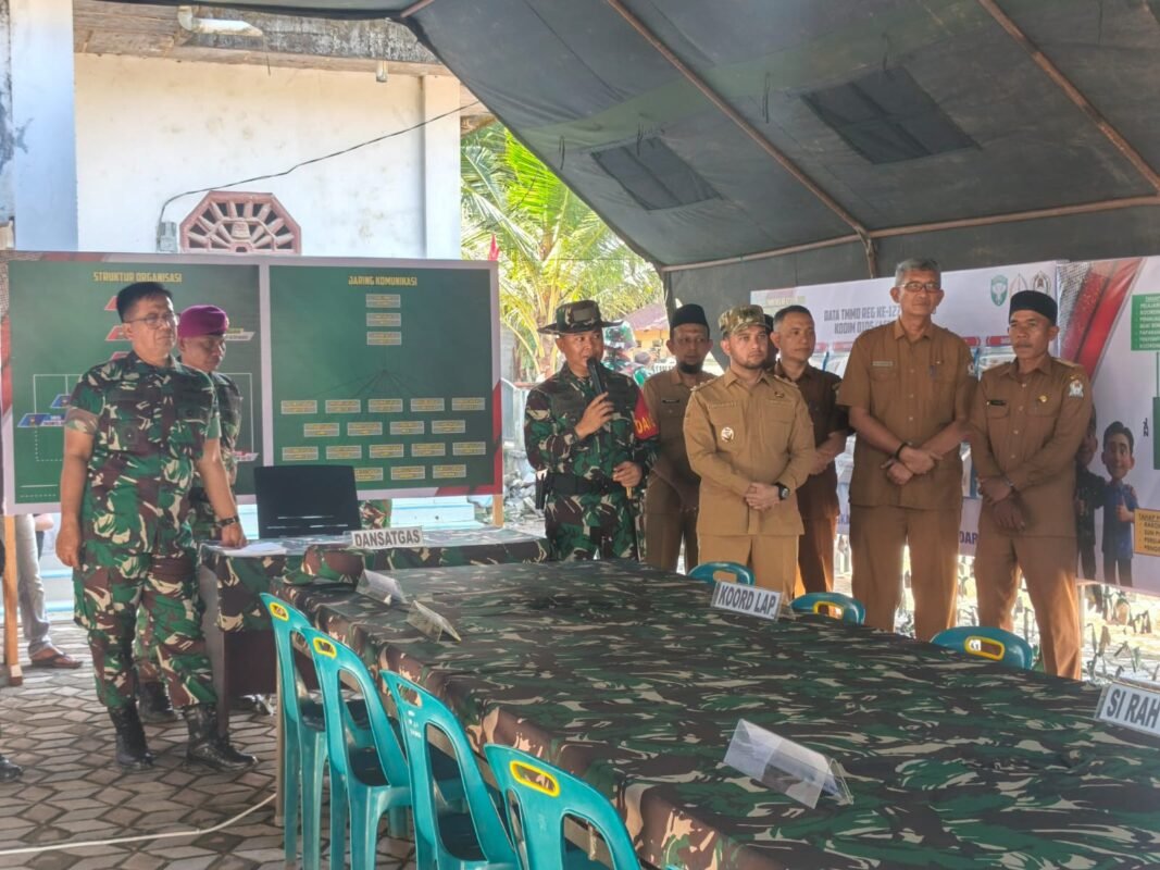 TMMD Reguler Aceh Barat Resmi Dimulai, Wujud Sinergi TNI dan Pemerintah Daerah Dalam Membangun Desa