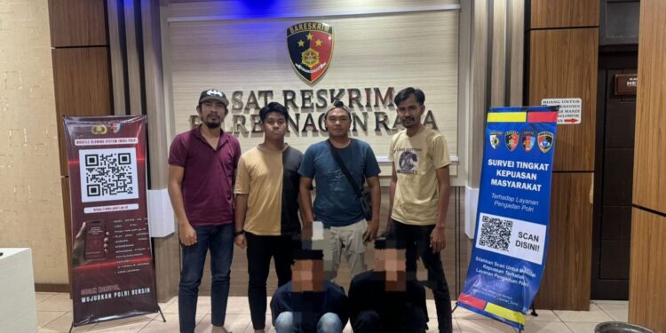 Sat Reskrim Nagan Raya Menangkap Pelaku Judi Online