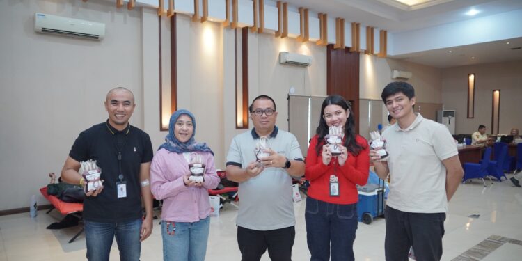 Peringati Bulan K3 Nasional, PLN UID Sumatera Utara Gelar Donor Darah dan Mini Medical Check Up