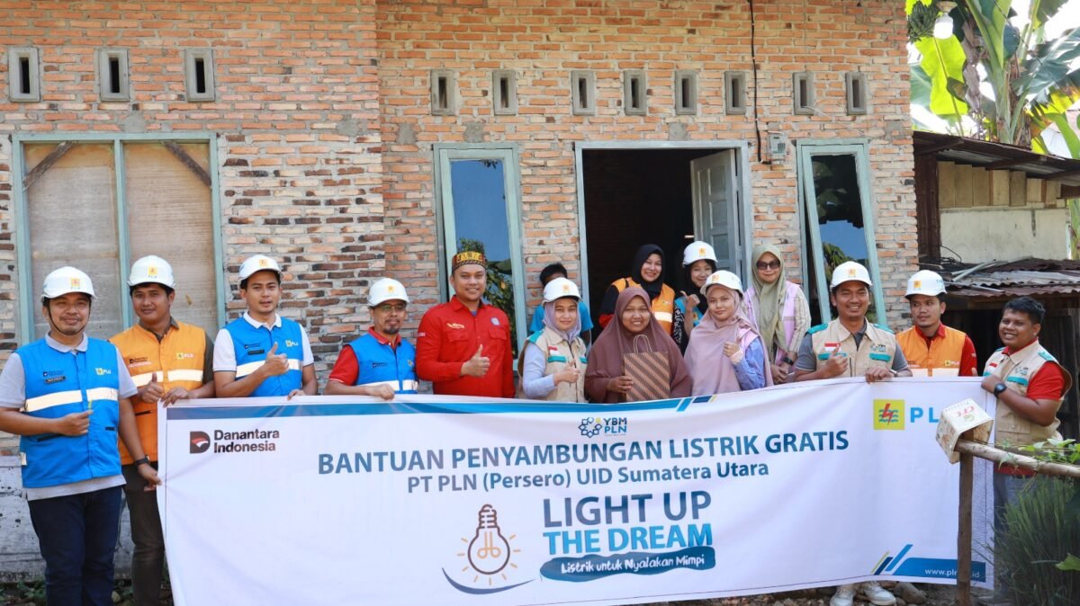 PLN UID Sumatera Utara Kolaborasi dengan YBM Hadirkan Terang Lewat LUTD di Rantau Prapat