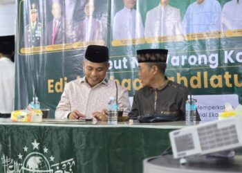 Peringatan Harlah Ke-100 NU Aceh Barat Adakan Beut NU Warong Kupi, Plt Sekda Aceh Barat Menjadi Pemateri 