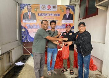 PWI Aceh Salurkan Daging Meugang untuk Ratusan Anggota, Terima Kasih Bank Aceh, BSI, dan Nasir Djamil