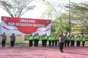 Polres Simeulue Gelar Upacara Hari Kesadaran Nasional Tahun 2026