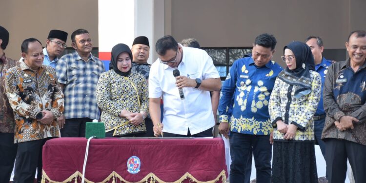 Bupati-Wabup Resmikan Kantor Damkar Deli Serdang Satu Tahun Kepemimpinan