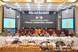 Ditres Narkoba Polda Sumut Ungkap 923 Kasus Narkoba Awal 2026