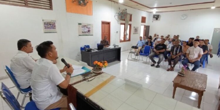 Sosialisasi Qanun Nomor 2 Tahun 2020 untuk pemilihan Tuha Peut Gampong Aceh Besar. (Dok/Ist)