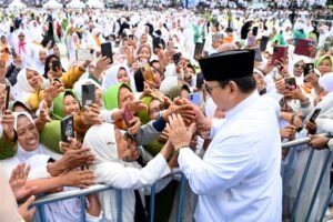 Komitmen Tegakkan Keadilan dan Makmurkan Rakyat, Prabowo: Saya Tidak Akan Mundur Setapak Pun