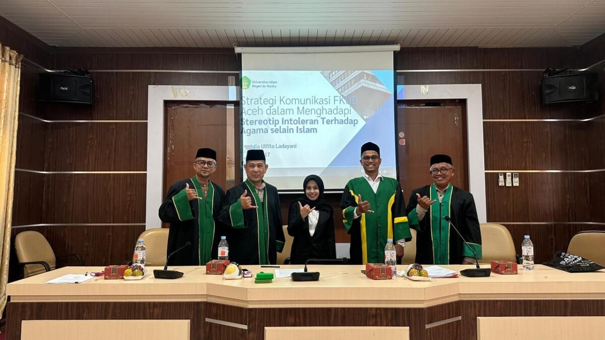 Riset Mahasiswi UIN Ar-Raniry Ungkap Aceh Toleran