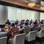 Sekda Aceh M Nasir mengikuti rapat R3P hidrometeorologi di Gedung Bappenas Jakarta