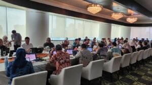 Sekda Aceh Membahas usulan Renaksi K/L dan R3P Hidrometeorologi Aceh di Bappenas