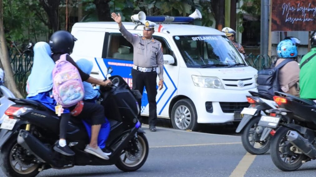 Ditlantas Polda Aceh dan Polresta Banda Aceh Survei Teknis Traffic Light di Simpang USK