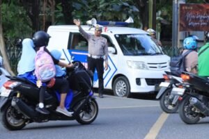 Ditlantas Polda Aceh dan Polresta Banda Aceh Survei Teknis Traffic Light di Simpang USK