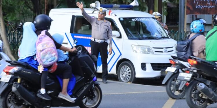 Ditlantas Polda Aceh dan Polresta Banda Aceh Survei Teknis Traffic Light di Simpang USK
