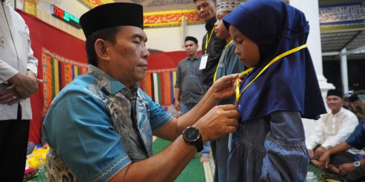 Bupati Simeulue Buka MTQ Desa Air Dingin Ke-XIII 