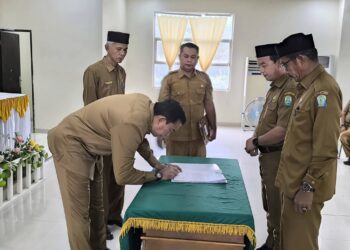 Bupati Simeulue Pimpin Serah Terima Jabatan Kepala SKPK 