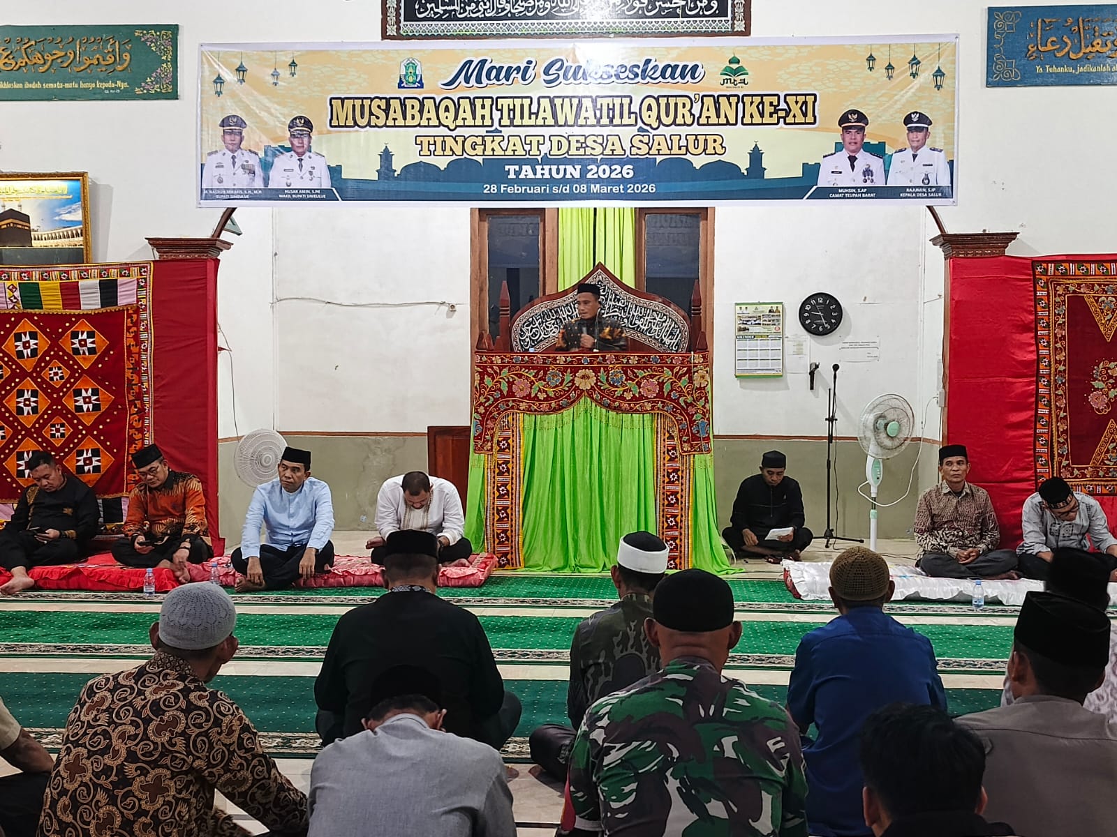 IMG-20260301-WA0079 Ketua DPRK Dan Bupati Hadiri MTQ XI Desa Salur, Kegiatan Langsung Dibuka Bupati
