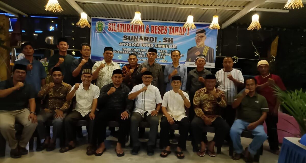 Anggota DPRK Simeulue Sunardi Gelar Reses, Dihadiri Beberapa Kades Dapil II