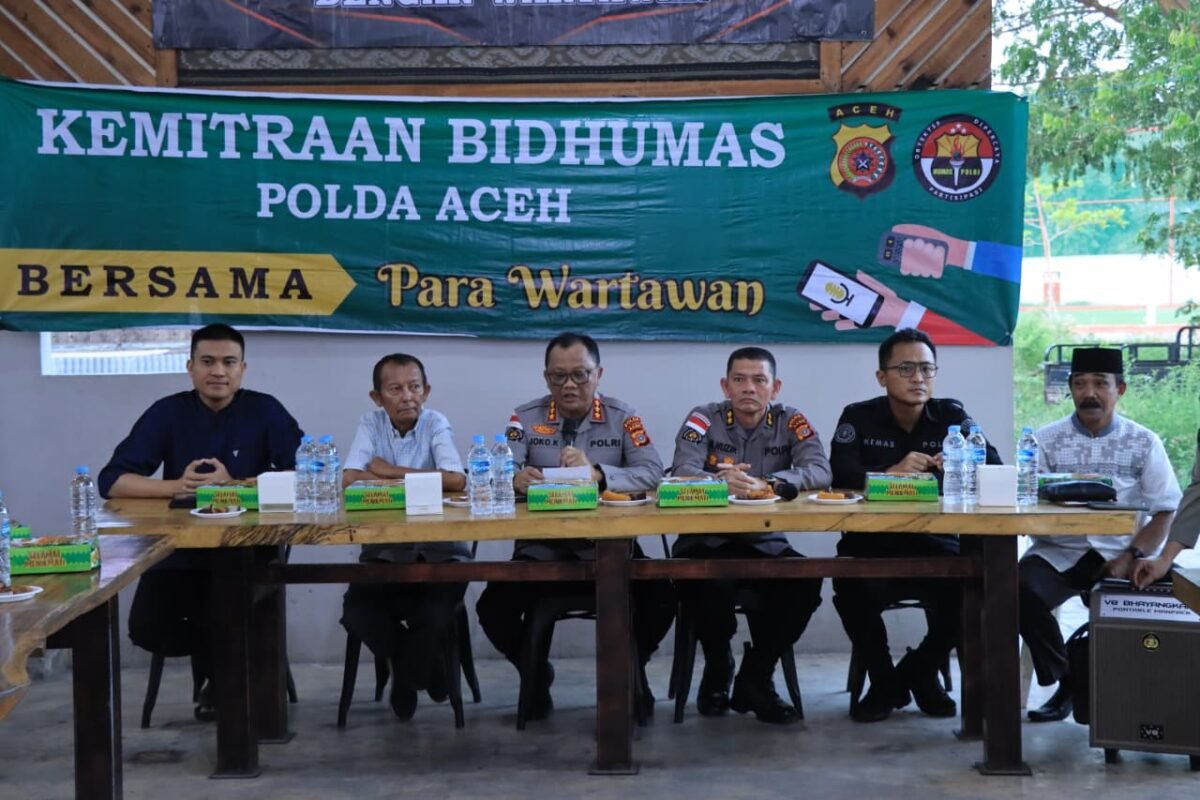 Polda Aceh Apresiasi Peran Pers dalam Buka Puasa Bersama