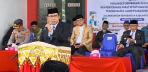 Lantik 116 Pejabat Pemkab, Bupati Simeulue Geser Sejumlah Kepala Dinas 