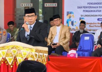 Lantik 116 Pejabat Pemkab, Bupati Simeulue Geser Sejumlah Kepala Dinas 