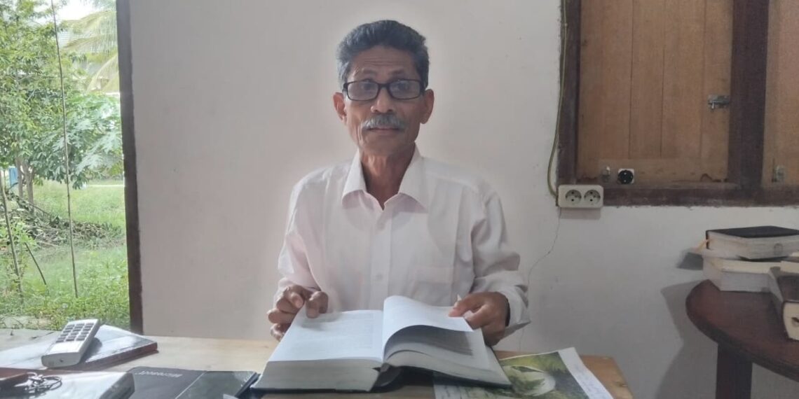 Mantan Komisioner Badan Baitul Mal Aceh periode 2020–2025, Abdul Rani Usman. (TubinNews/Nurul Azkia)