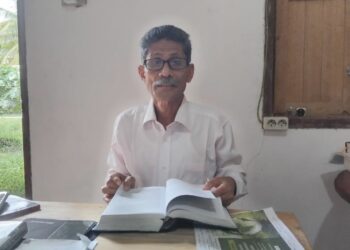 Mantan Komisioner Badan Baitul Mal Aceh periode 2020–2025, Abdul Rani Usman. (TubinNews/Nurul Azkia)